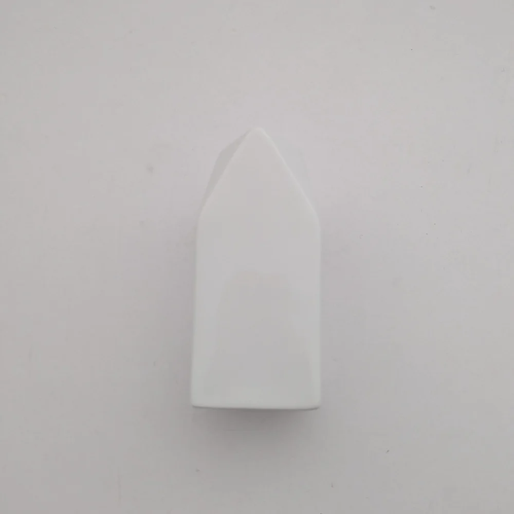 White Porcelain Milk Carton 12oz - Picture 2 of 4